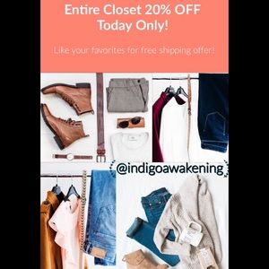 🍁20%OFF EVERYTHING 🎉🎉🎉